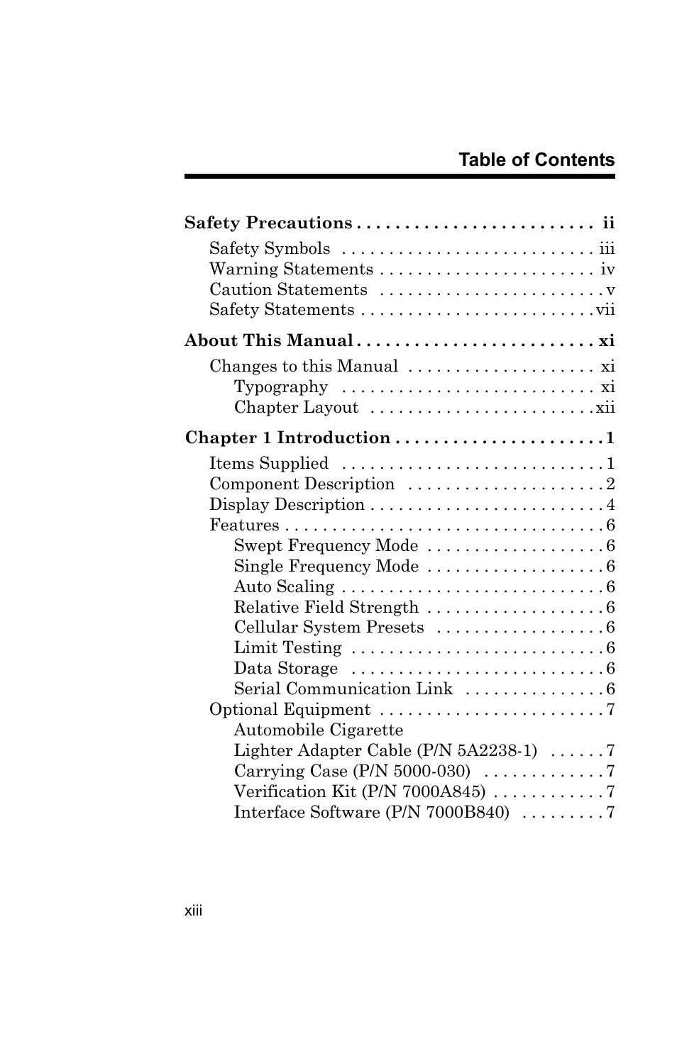 Bird Technologies AT-800-Manual User Manual | Page 14 / 74