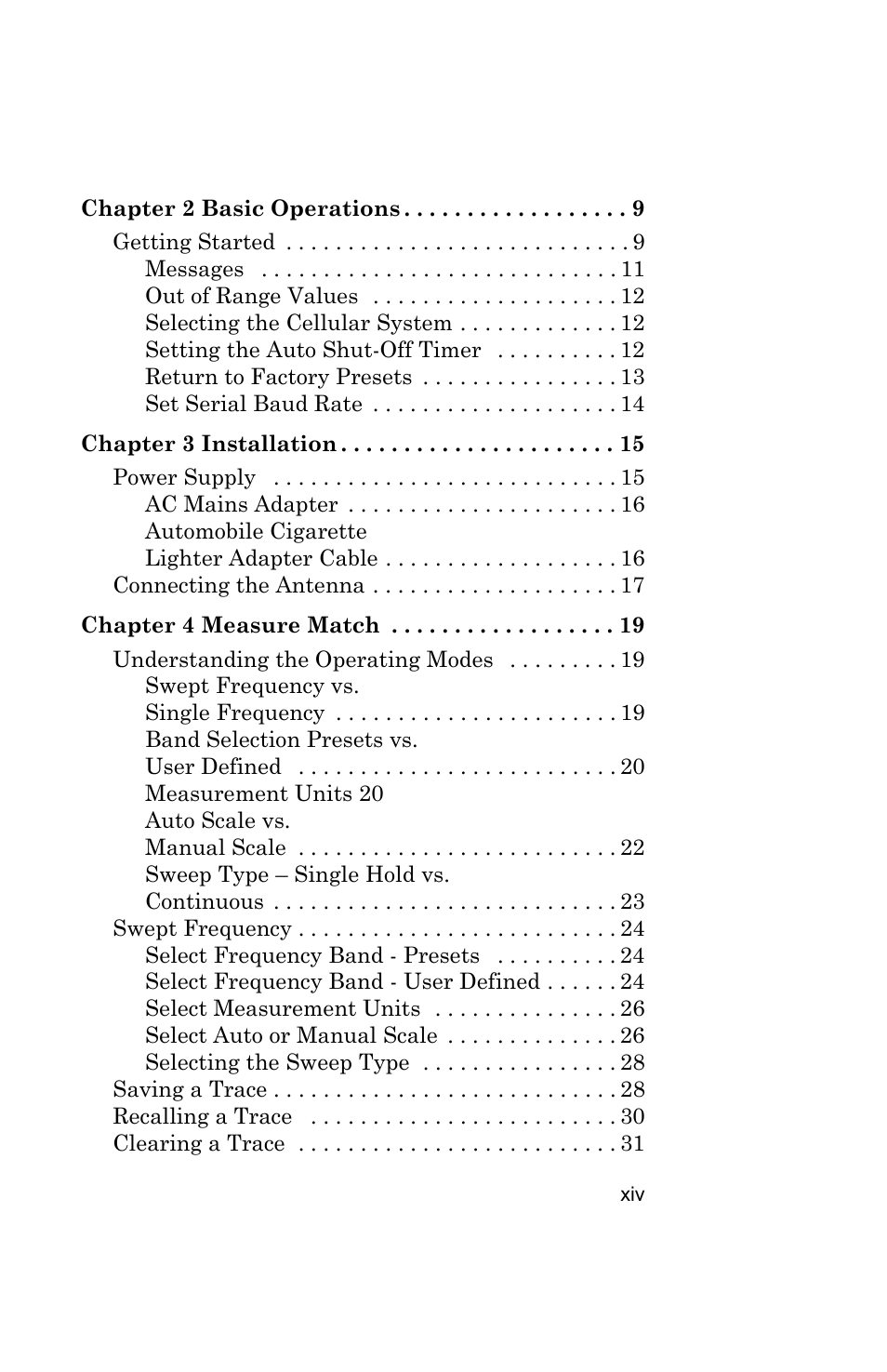 Bird Technologies AT-800-Manual User Manual | Page 15 / 74
