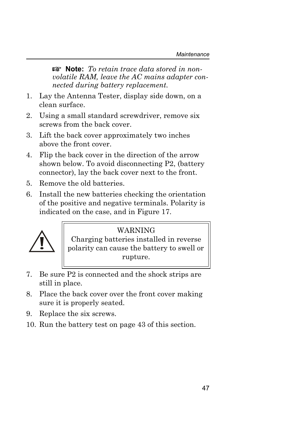 Bird Technologies AT-800-Manual User Manual | Page 65 / 74