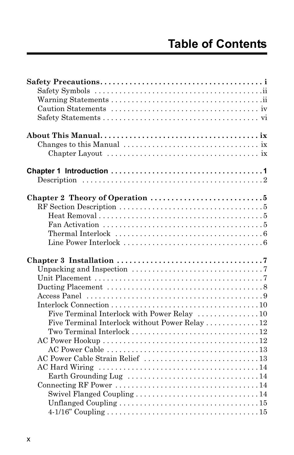 Bird Technologies DA40 UHF Series-Manual User Manual | Page 12 / 47