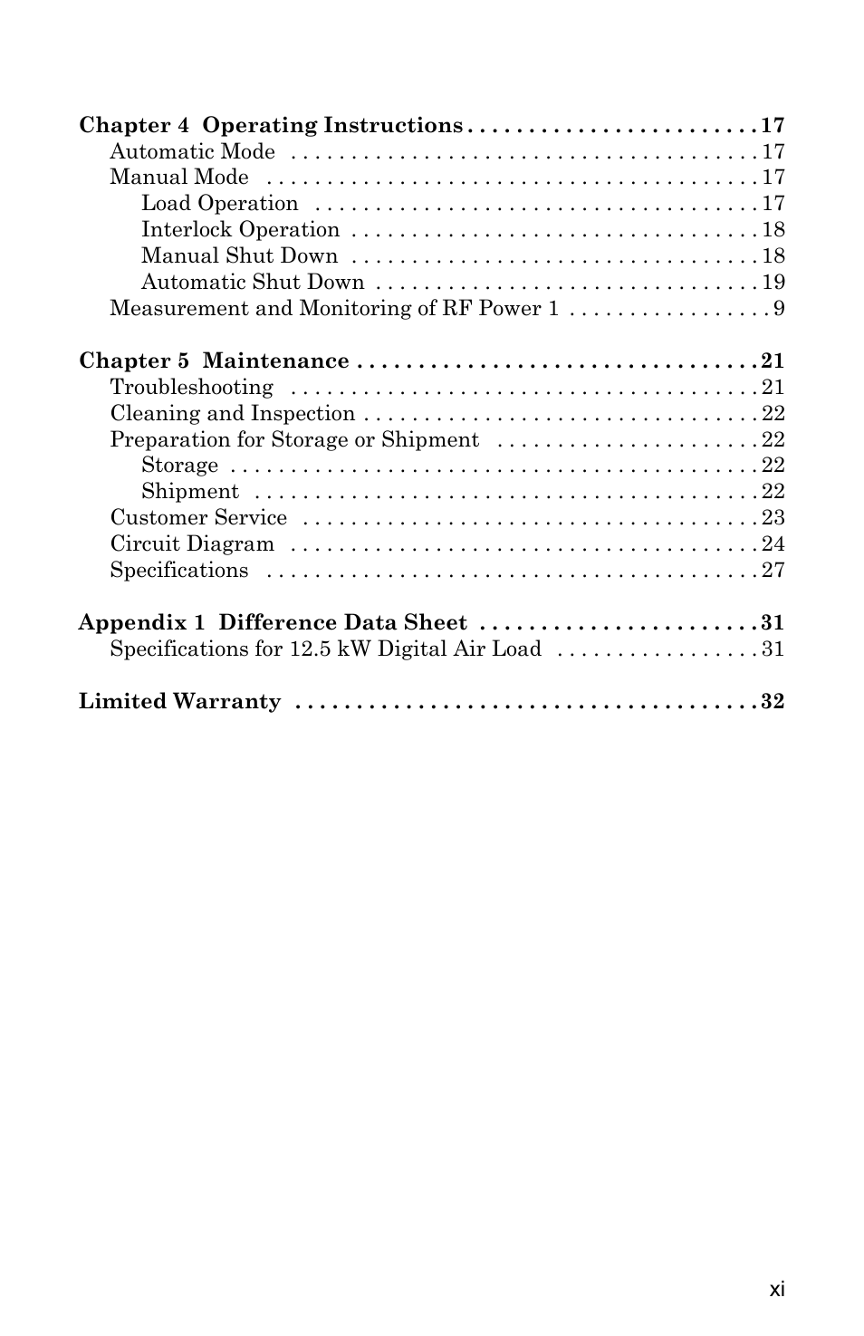 Bird Technologies DA40 UHF Series-Manual User Manual | Page 13 / 47