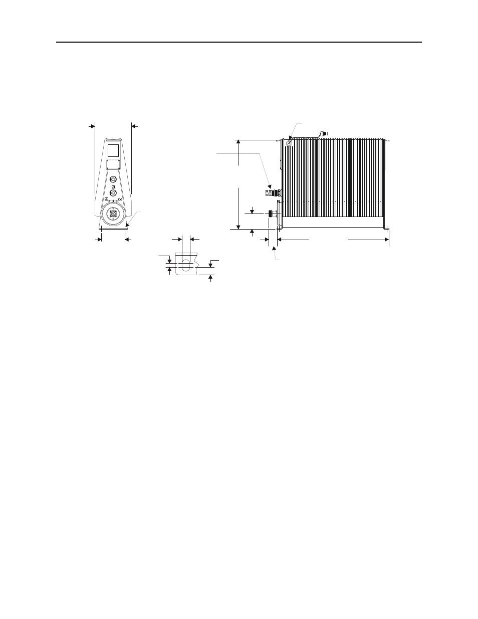 Figure 1 bird 8890 series outline drawing | Bird Technologies 8890-300SC13-Manual User Manual | Page 12 / 28