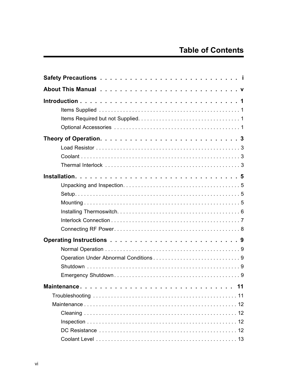 Bird Technologies 8921SC13-Manual User Manual | Page 8 / 28