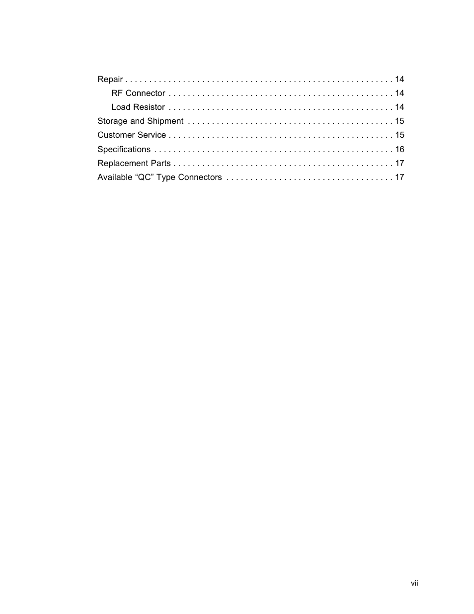 Bird Technologies 8921SC13-Manual User Manual | Page 9 / 28