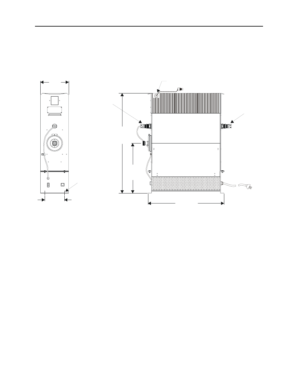 Figure 1 bird 8930 series outline drawing | Bird Technologies 8931-230SC13-Manual User Manual | Page 12 / 34