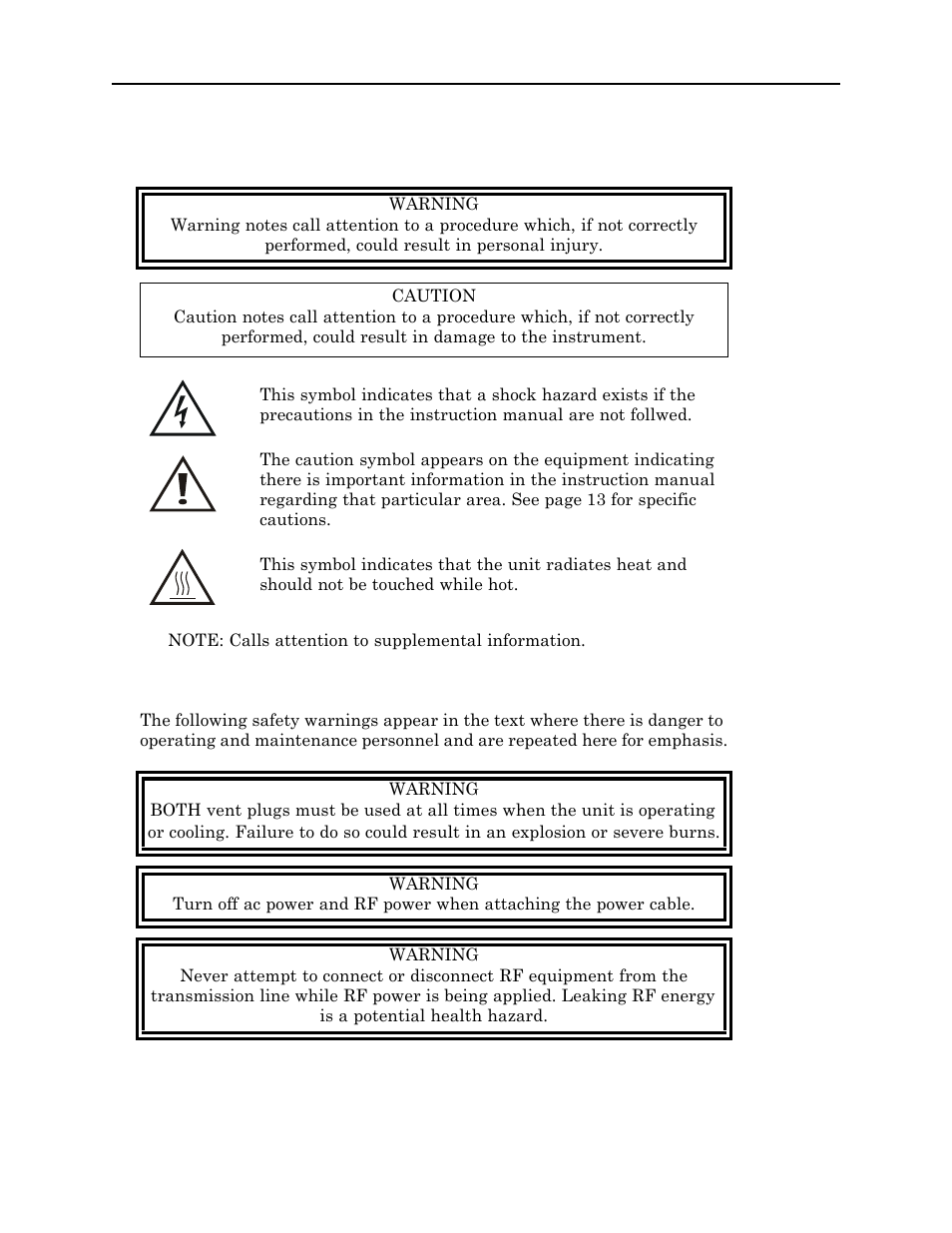 Bird Technologies 8931-230SC13-Manual User Manual | Page 4 / 34