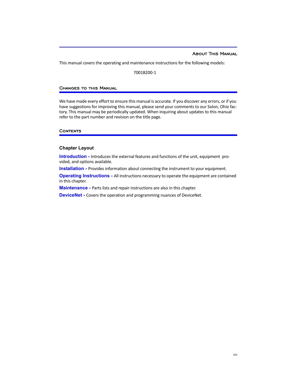 Bird Technologies BDS-Manual User Manual | Page 7 / 98