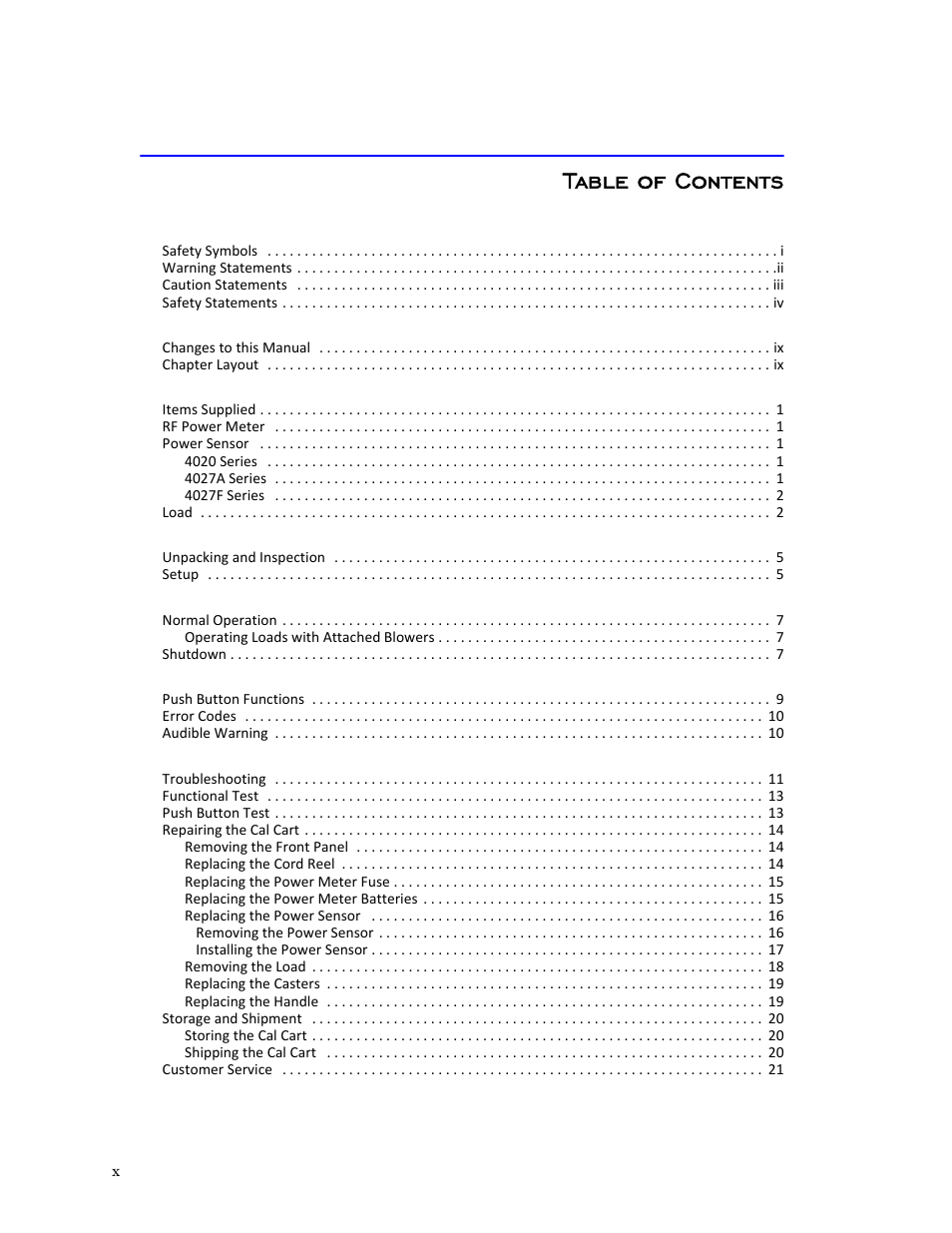 Bird Technologies SCC7 Series-Manual User Manual | Page 12 / 45