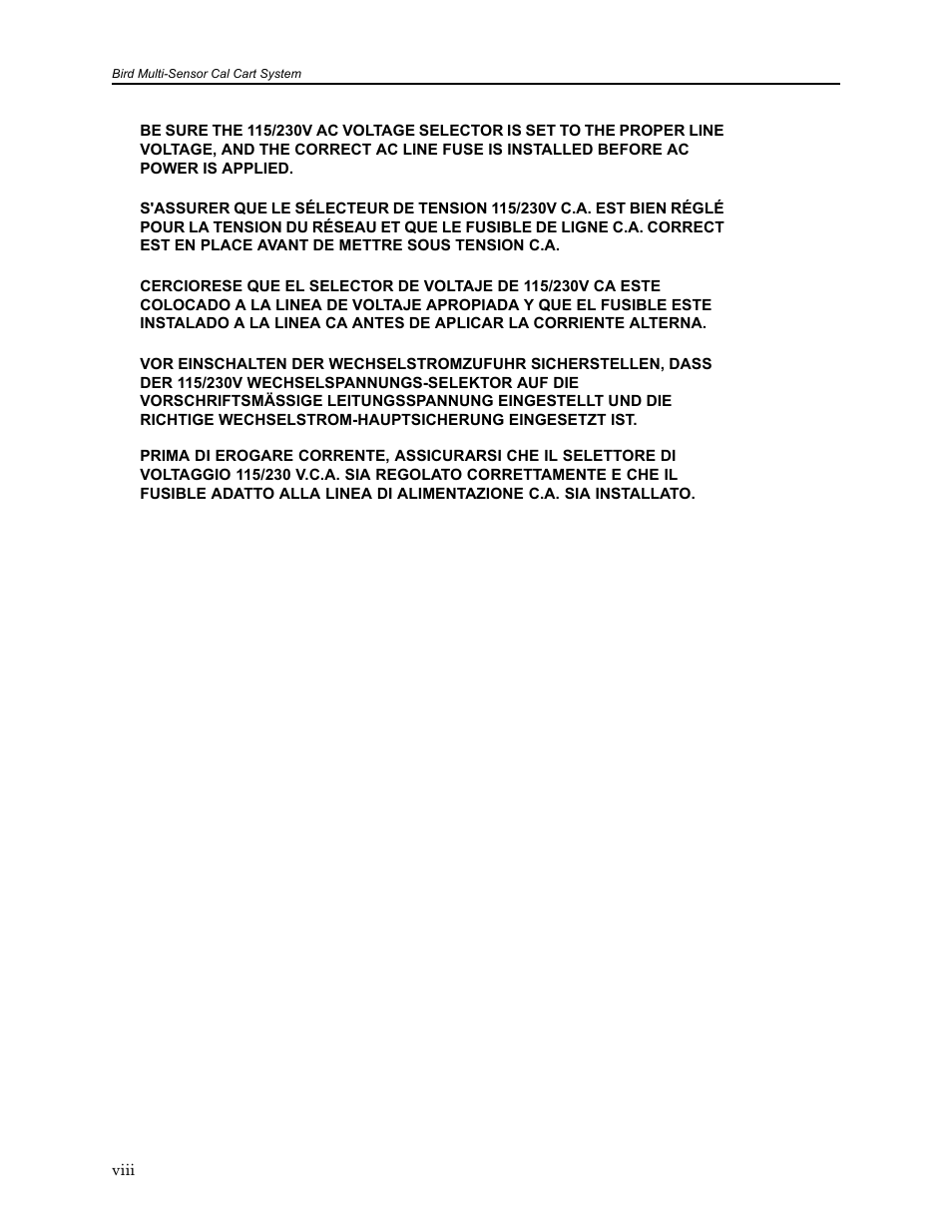 Bird Technologies MSCC7 Series-Manual User Manual | Page 10 / 35
