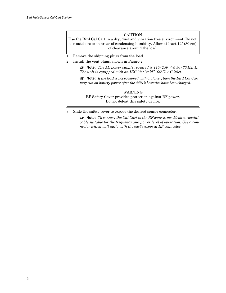Ge 4 | Bird Technologies MSCC7 Series-Manual User Manual | Page 18 / 35