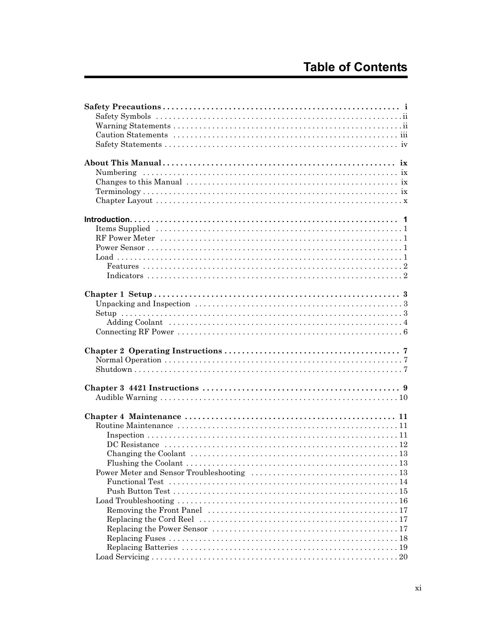 Bird Technologies SCC8 Series-Manual User Manual | Page 13 / 47