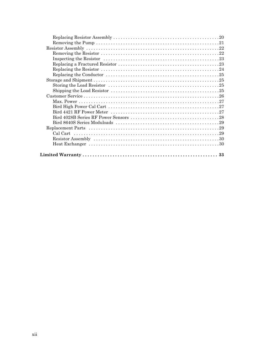 Bird Technologies SCC8 Series-Manual User Manual | Page 14 / 47
