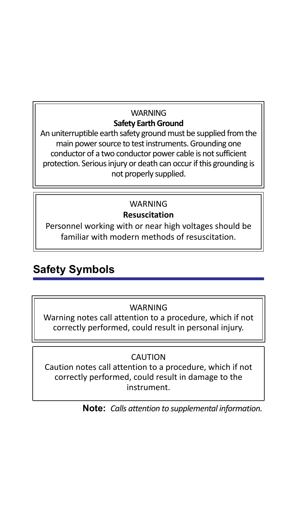 Safety symbols | Bird Technologies 7022-Manual User Manual | Page 4 / 27