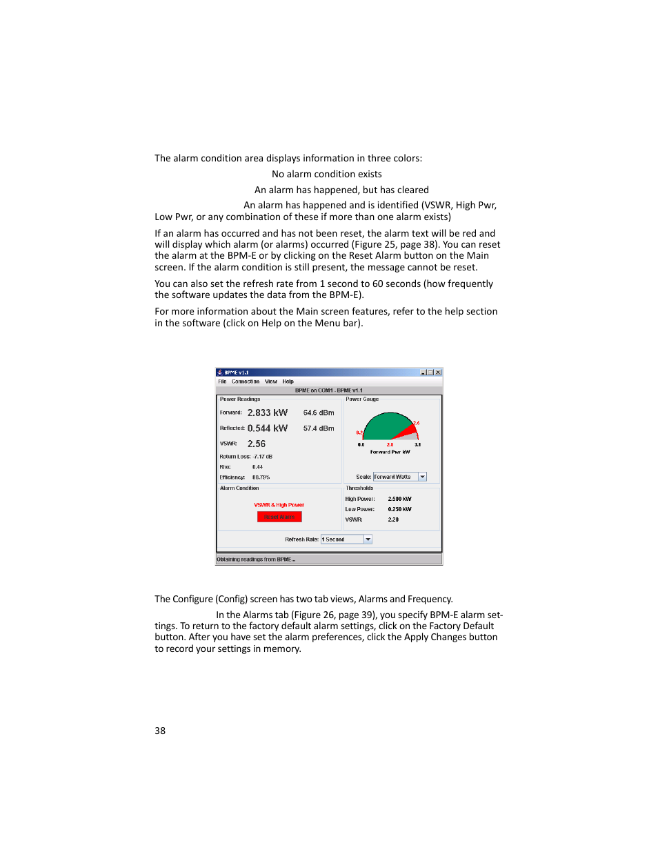 Config | Bird Technologies 3129 Display User Manual | Page 54 / 72