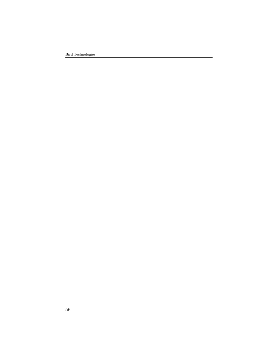 Bird Technologies 3129 Display User Manual | Page 72 / 72