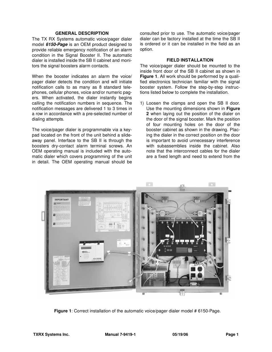 9419s1-1.pdf | Bird Technologies 6150-PAGE-Manual User Manual | Page 4 / 12