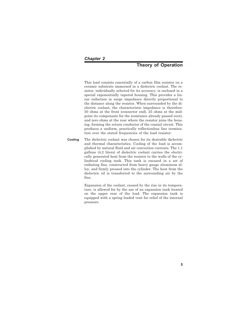 Theory of operation | Bird Technologies 8251D208 User Manual | Page 17 / 32