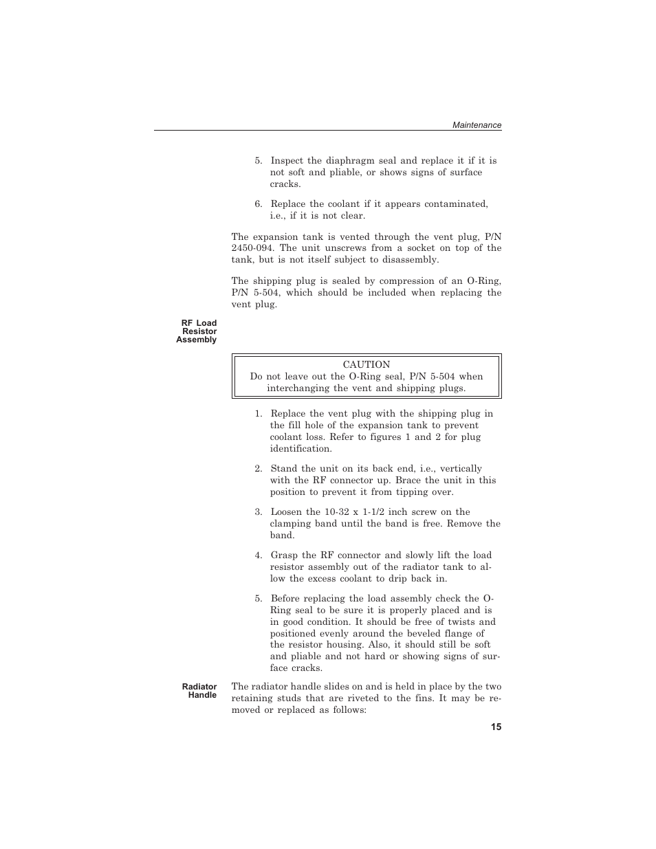 Bird Technologies 8251D208 User Manual | Page 27 / 32