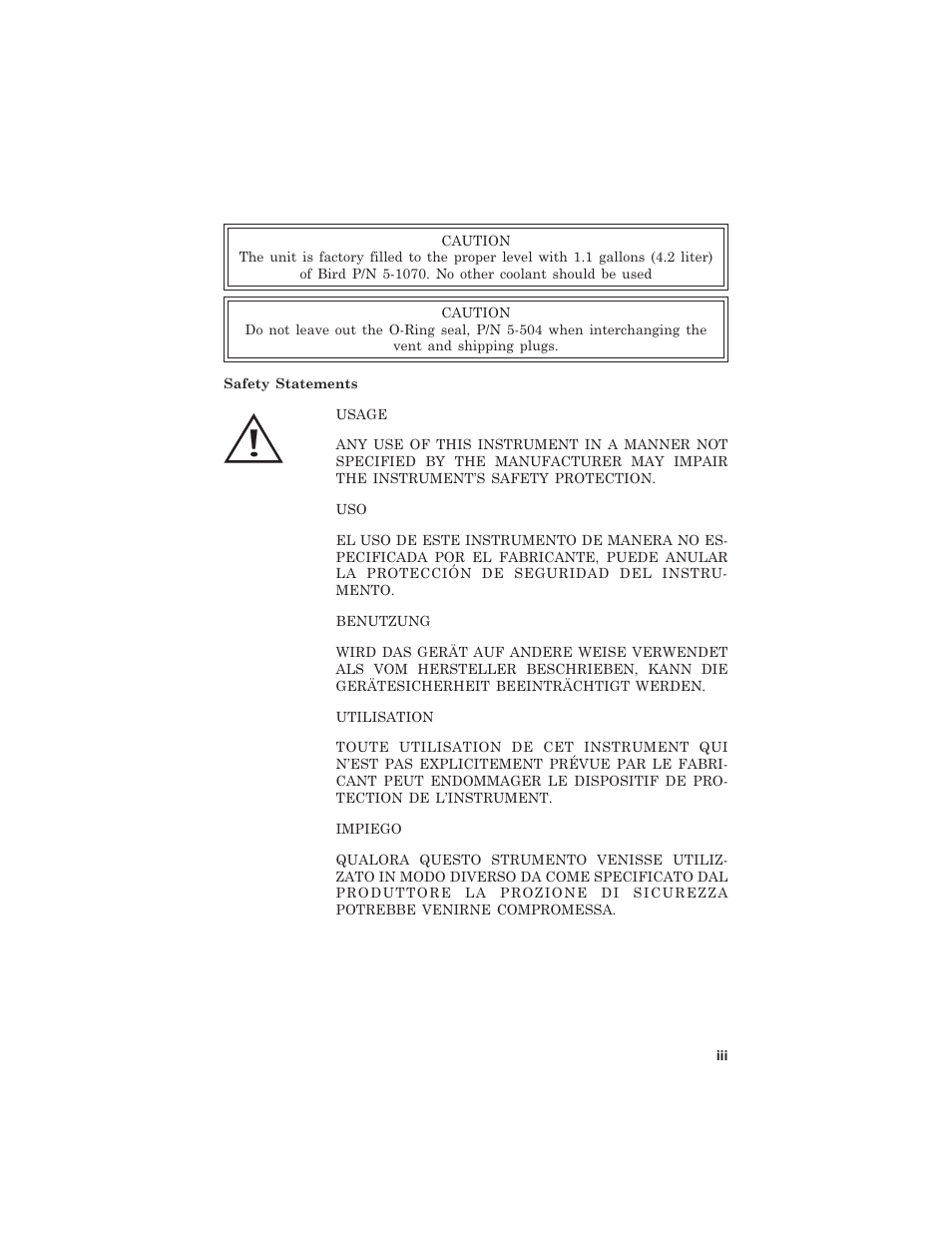 Bird Technologies 8251D208 User Manual | Page 5 / 32