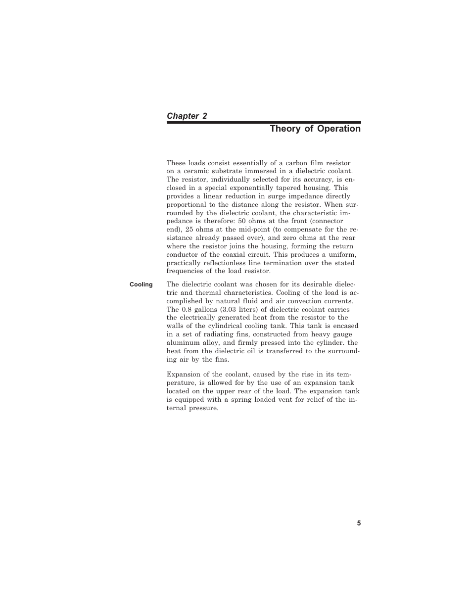 Theory of operation | Bird Technologies 8255 User Manual | Page 17 / 32