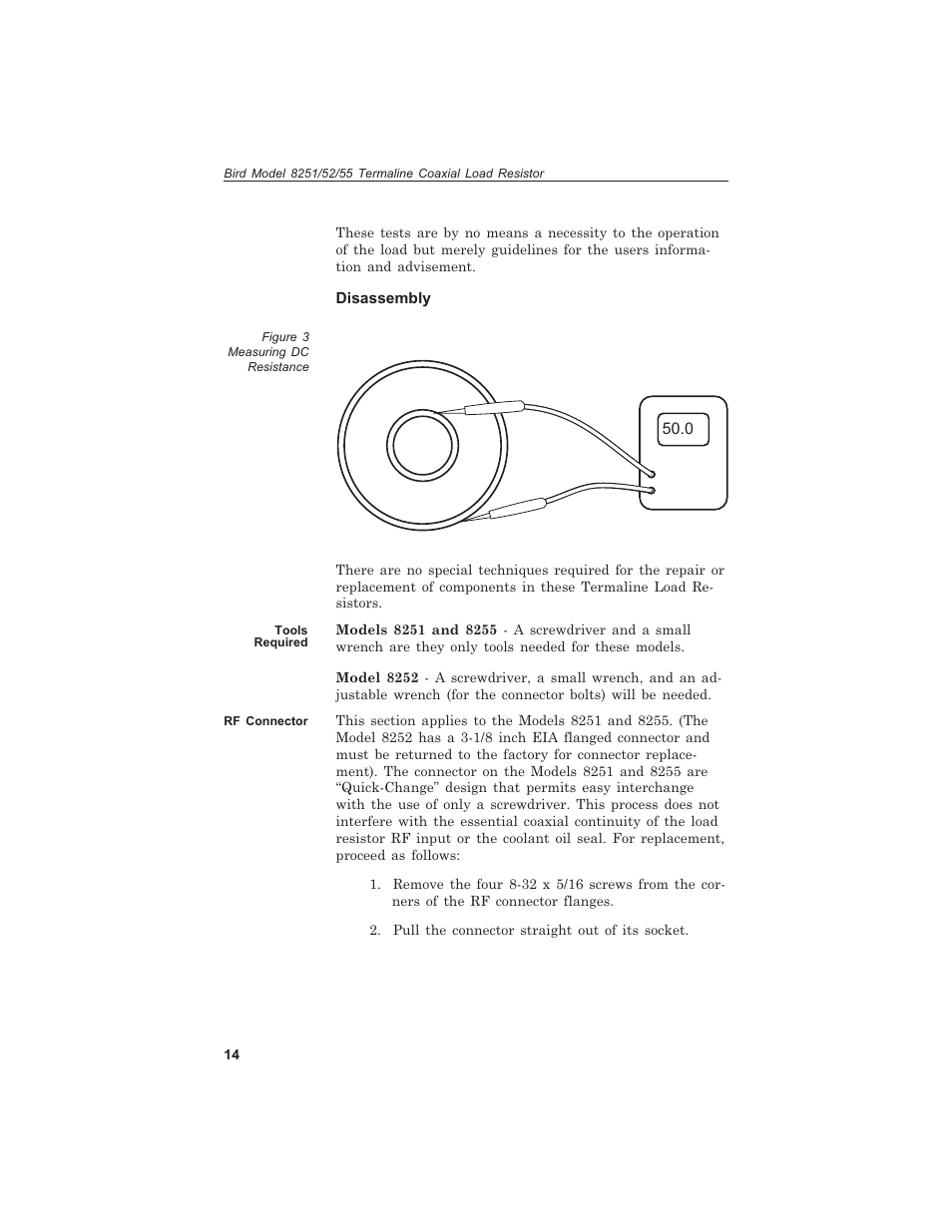 Bird Technologies 8255 User Manual | Page 26 / 32