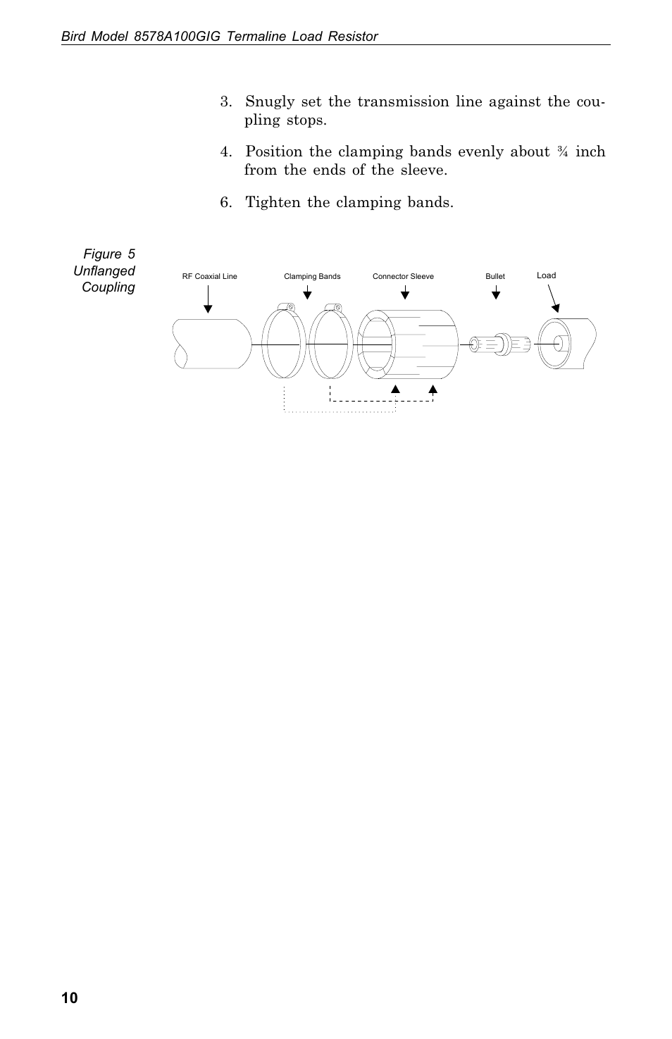 Bird Technologies 8578A100GIG User Manual | Page 20 / 29