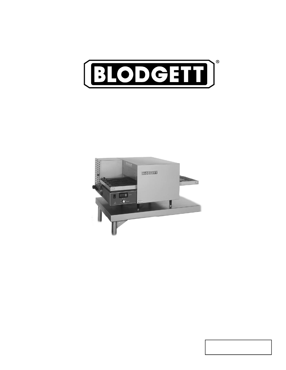 Blodgett CONVEYOR OVEN MT1820E User Manual | 5 pages