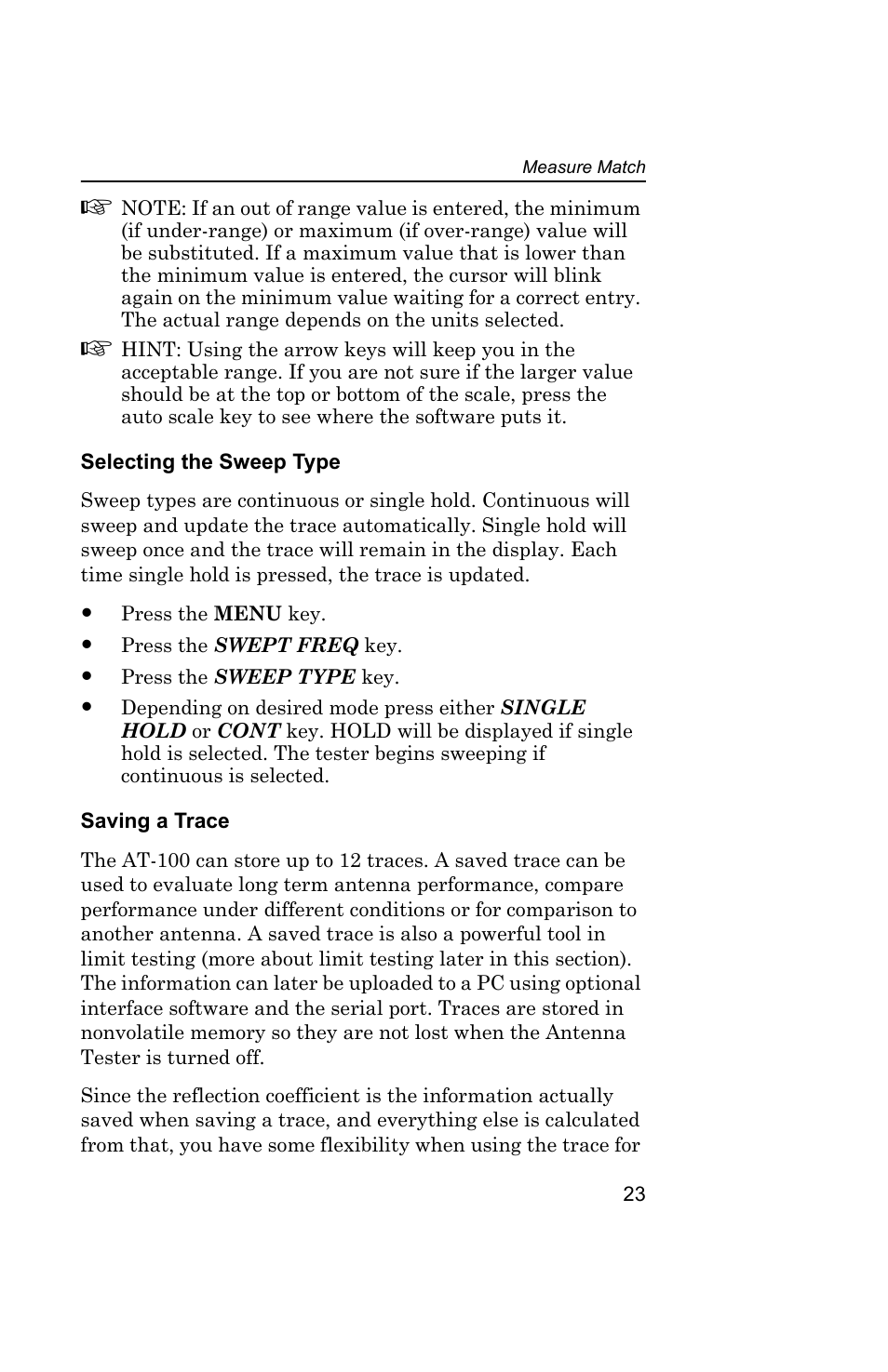 Bird Technologies AT100 User Manual | Page 33 / 55
