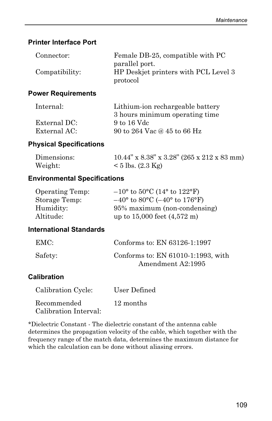 Bird Technologies SA-4000 User Manual | Page 119 / 124