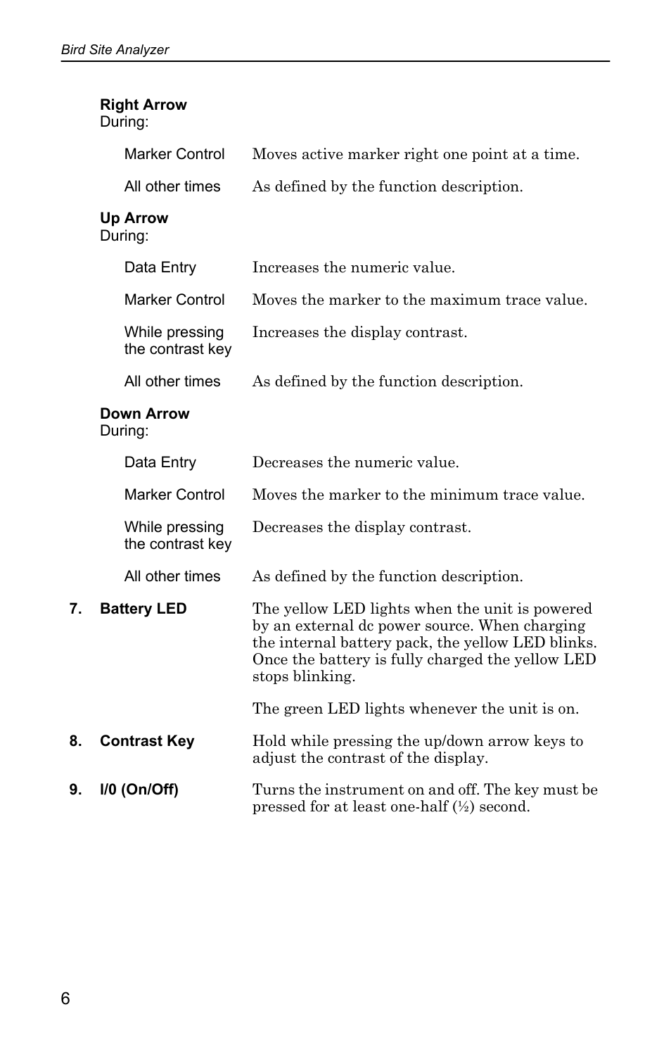 Bird Technologies SA-4000 User Manual | Page 16 / 124