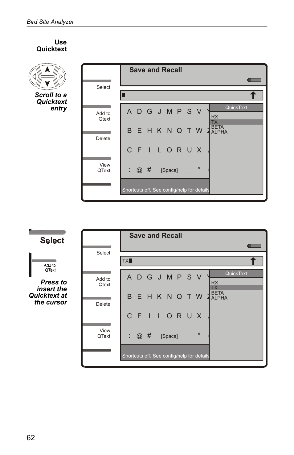 Bird Technologies SA-4000 User Manual | Page 72 / 124