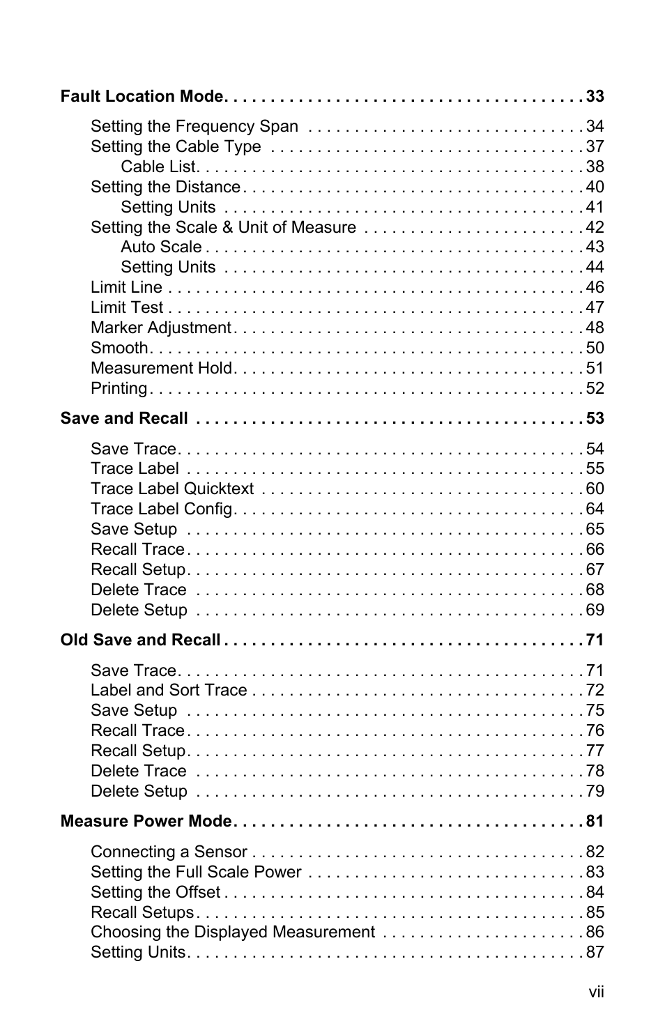 Bird Technologies SA-4000 User Manual | Page 9 / 124