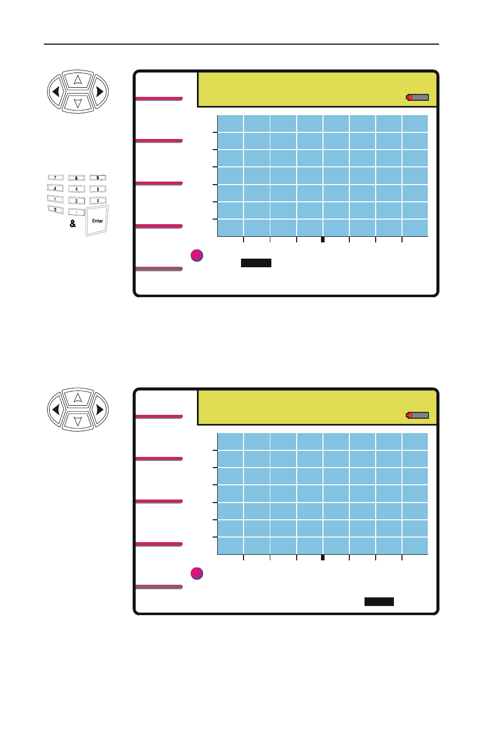 Band list, Measure match mode | Bird Technologies SA-1700-P User Manual | Page 29 / 114