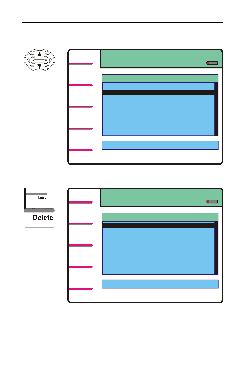 Delete trace | Bird Technologies SA-1700-P User Manual | Page 78 / 114