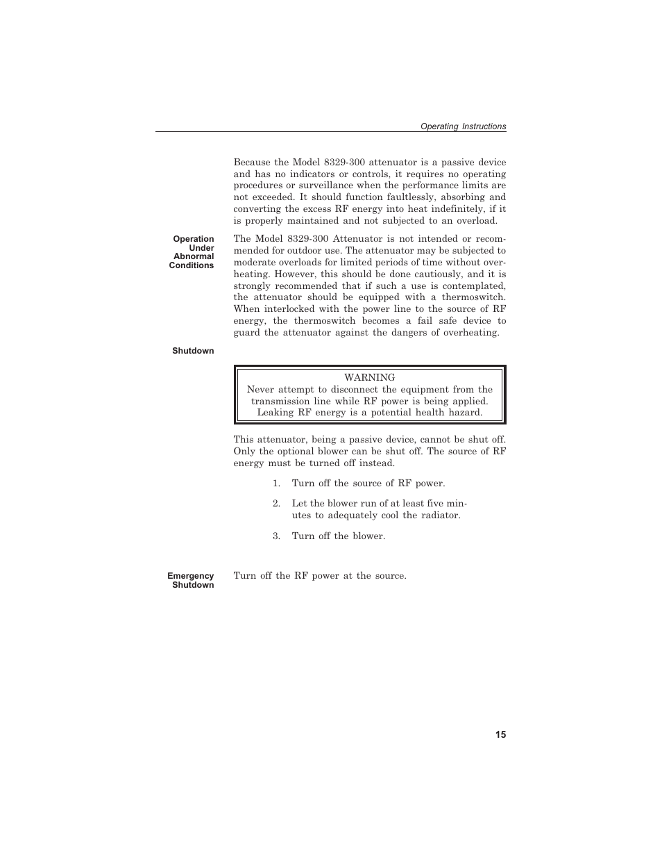 Bird Technologies 8329-300 User Manual | Page 25 / 35