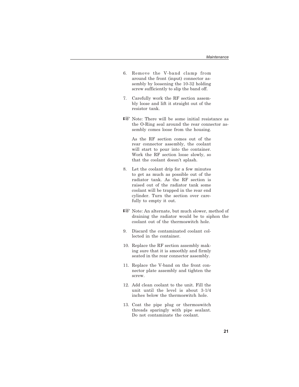 Bird Technologies 8329-300 User Manual | Page 31 / 35