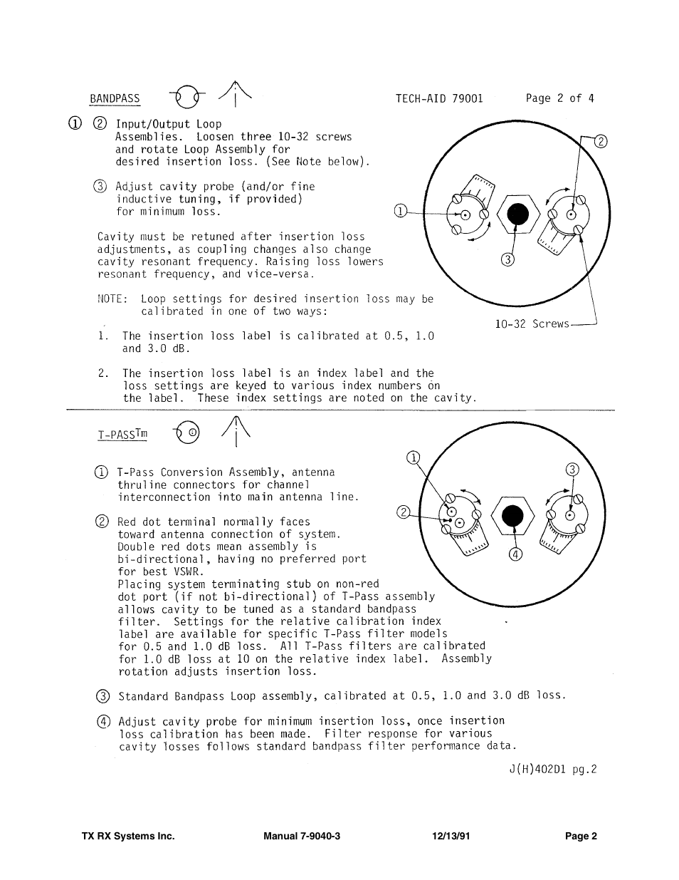 Bird Technologies 21-83C-11-xx-T Series User Manual | Page 6 / 12
