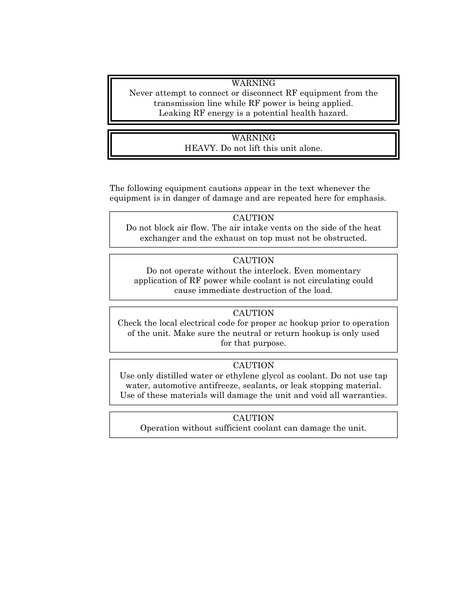 Bird Technologies 8640B Series User Manual | Page 4 / 44