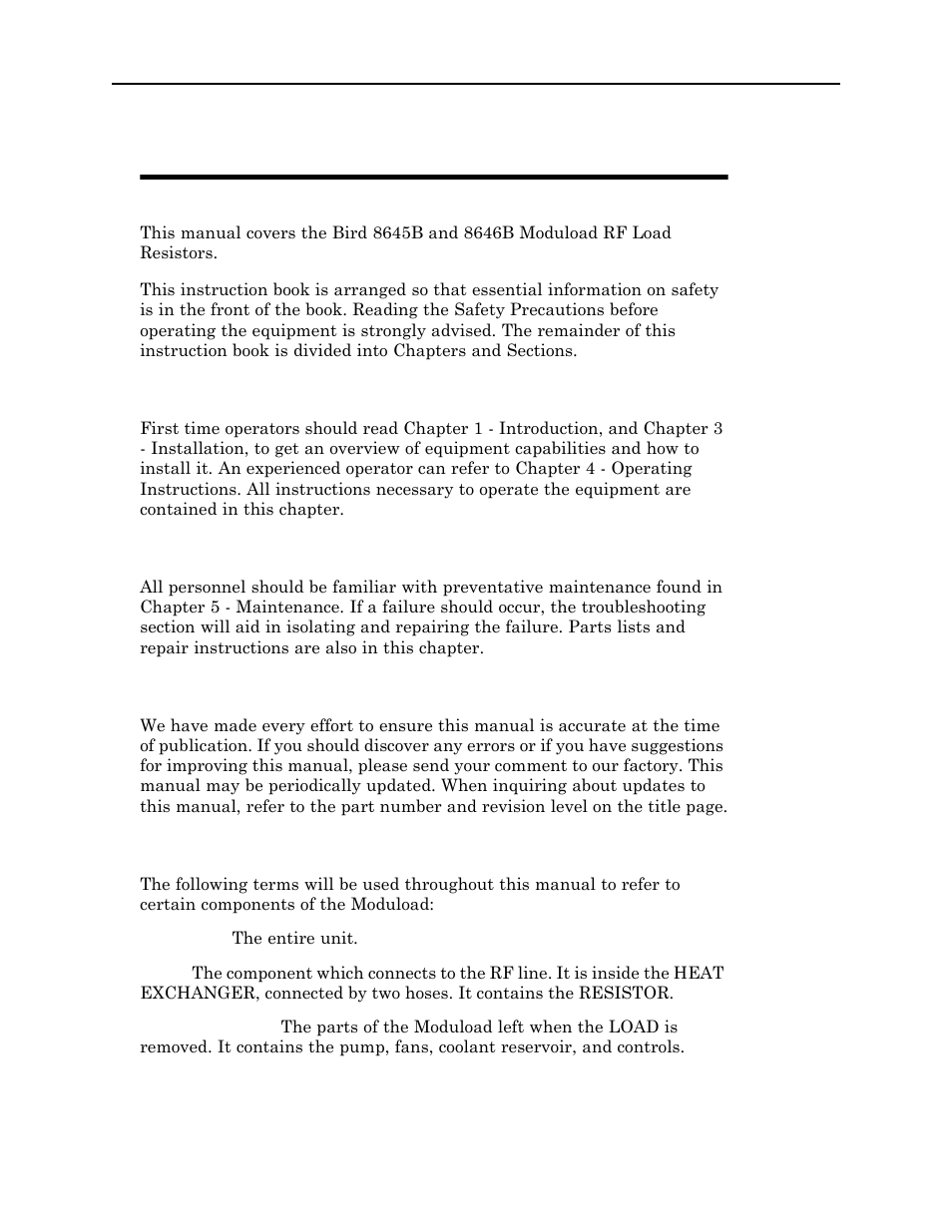 Bird Technologies 8640B Series User Manual | Page 7 / 44