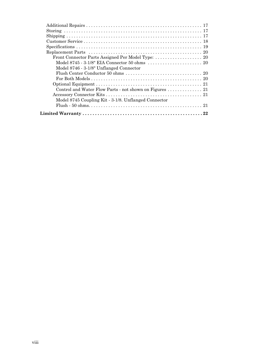 Bird Technologies 8750 Series User Manual | Page 10 / 32