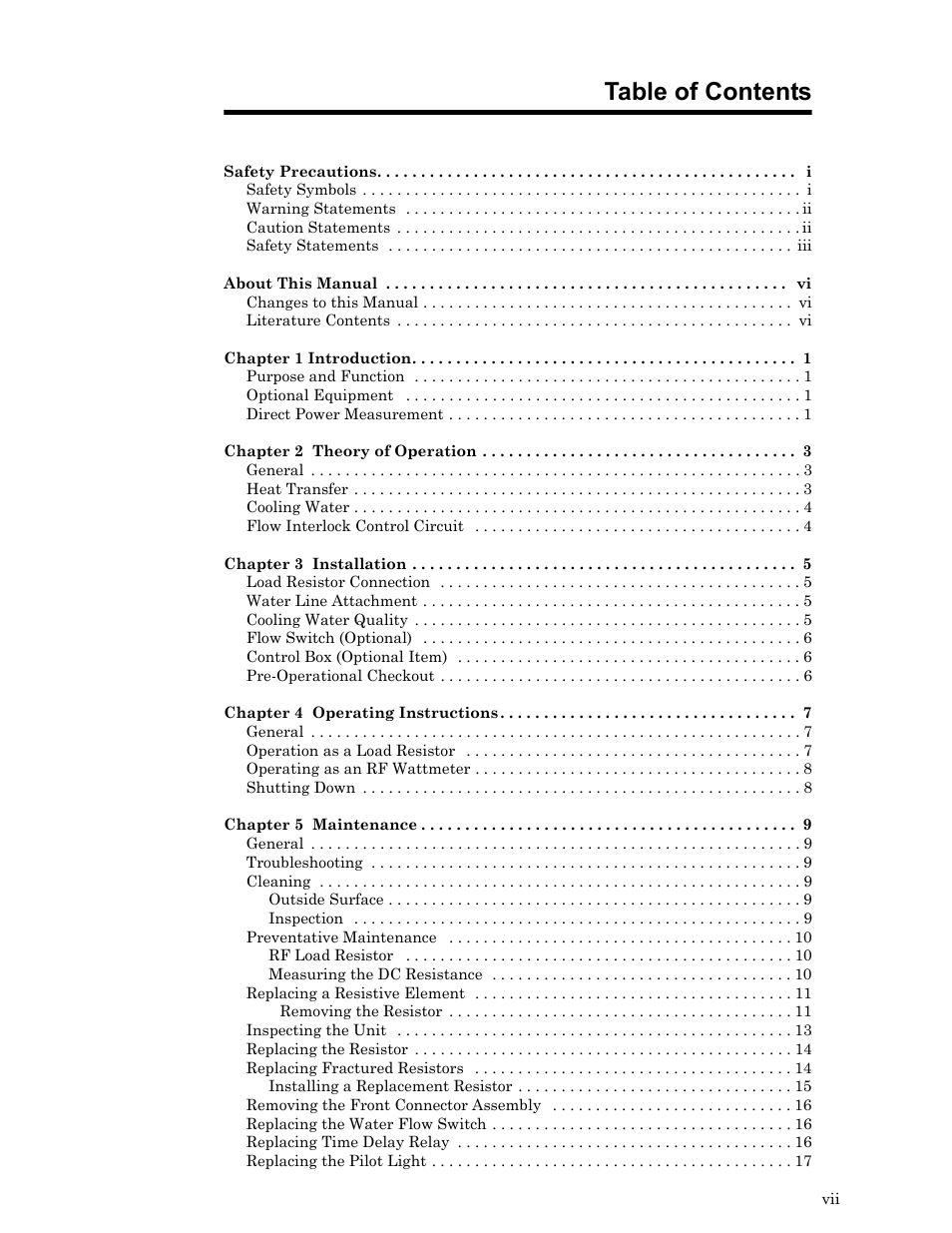 Bird Technologies 8750 Series User Manual | Page 9 / 32