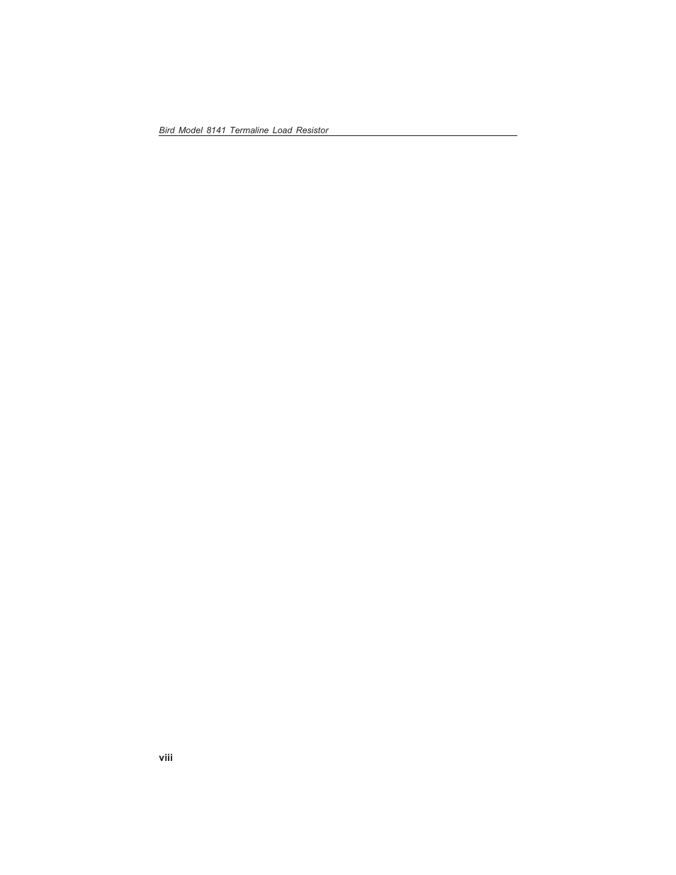Bird Technologies 8141 User Manual | Page 10 / 26