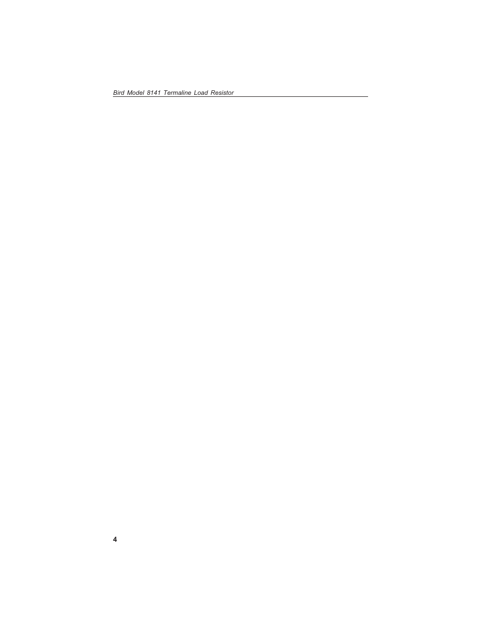 Bird Technologies 8141 User Manual | Page 14 / 26