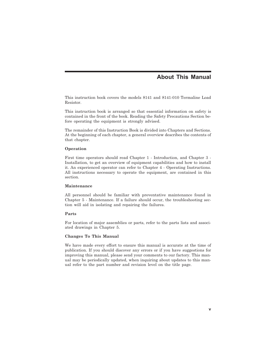 About this manual | Bird Technologies 8141 User Manual | Page 7 / 26