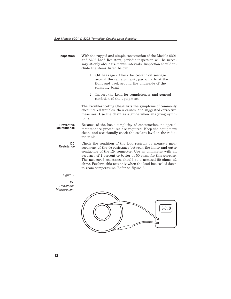 Bird Technologies 8201 User Manual | Page 22 / 27