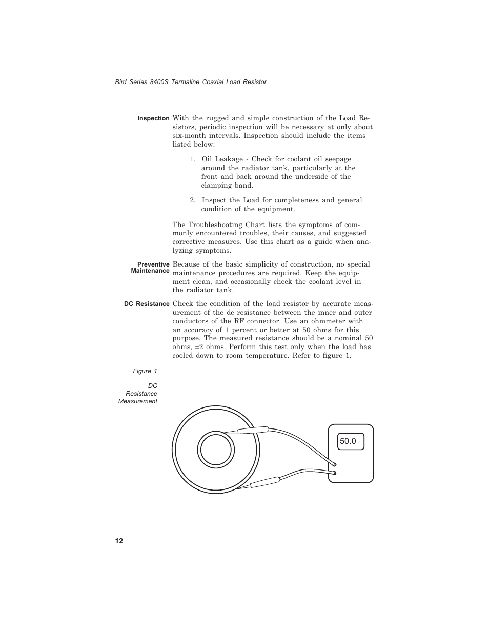 Bird Technologies 8401 User Manual | Page 22 / 27