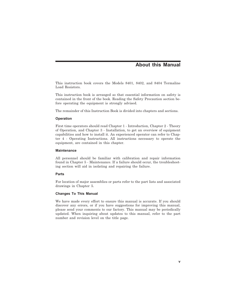 About this manual | Bird Technologies 8401 User Manual | Page 7 / 27