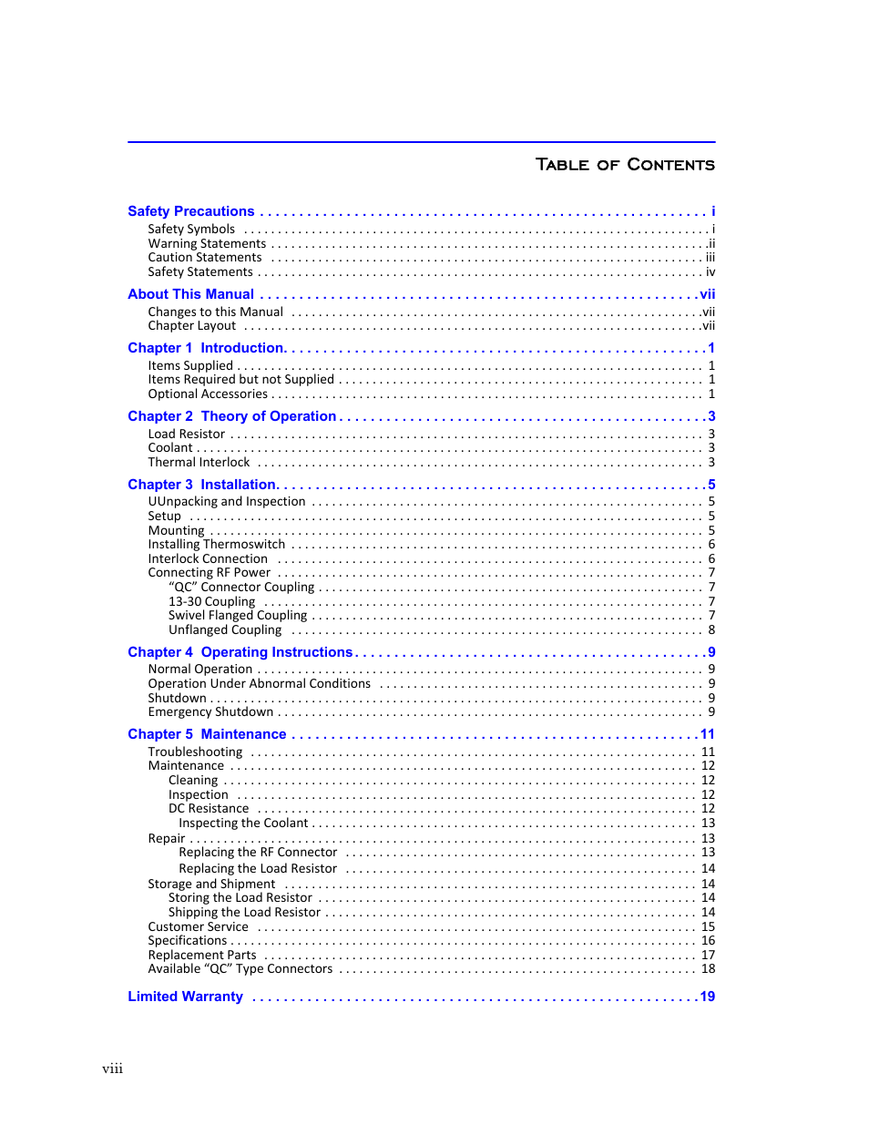 Bird Technologies 8860 Series User Manual | Page 10 / 30