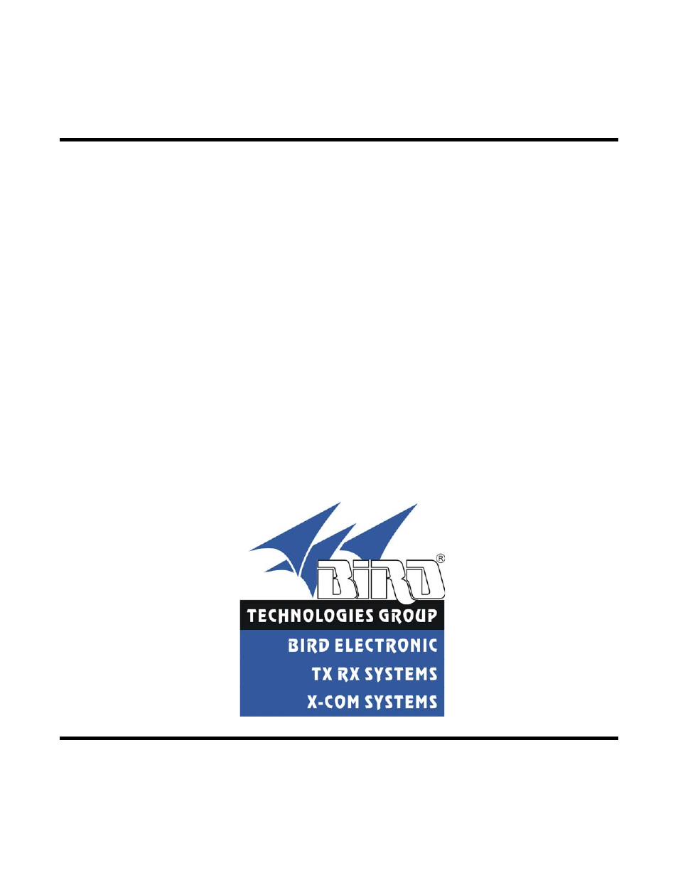 Bird Technologies 8578B150 Series User Manual | 33 pages