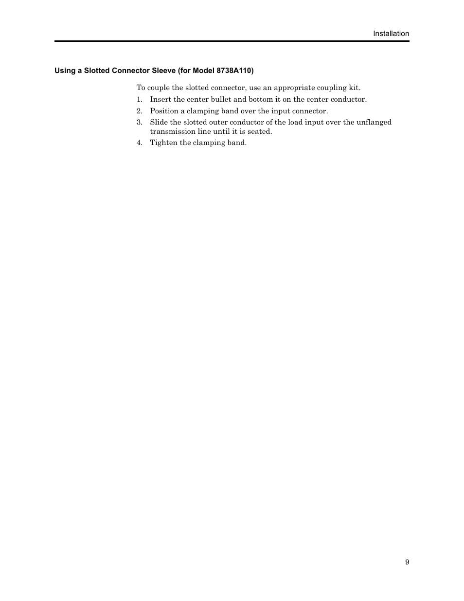 Bird Technologies 8730 Series User Manual | Page 21 / 34